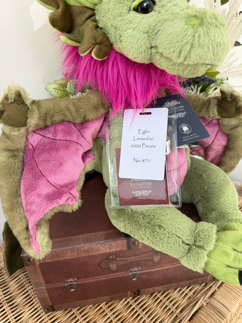 Eglin Signature Collection Charlie Bears Limited Edition Dragon 871