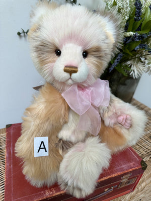 Davina Charlie Bears Plush Collection New Release Teddy Bear