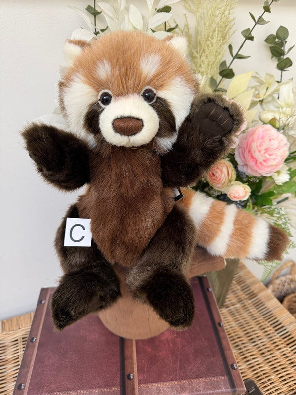 Anniversary Ronnie Charlie Bears Plush Collection Red Panda