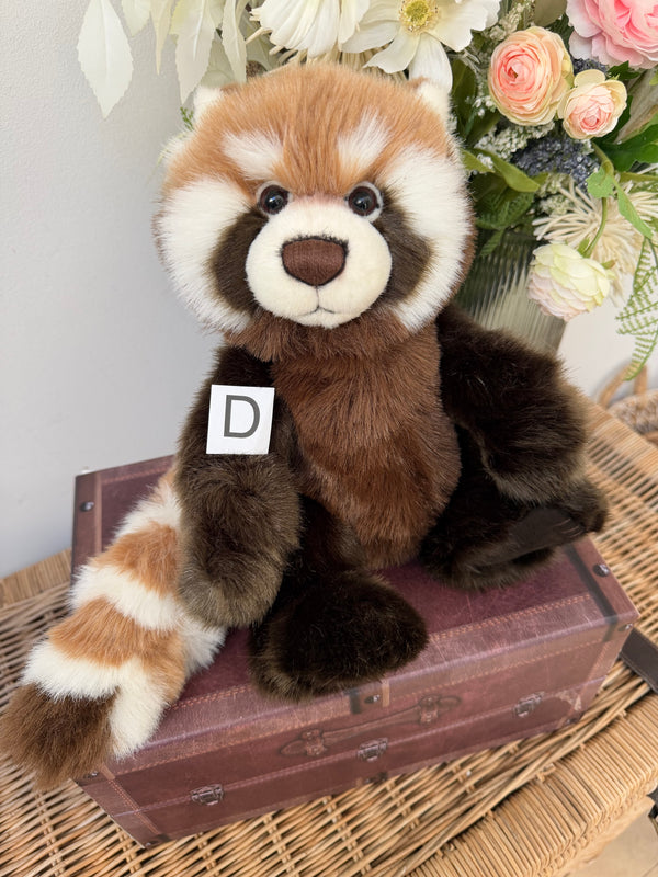 Anniversary Ronnie Charlie Bears Plush Collection Red Panda
