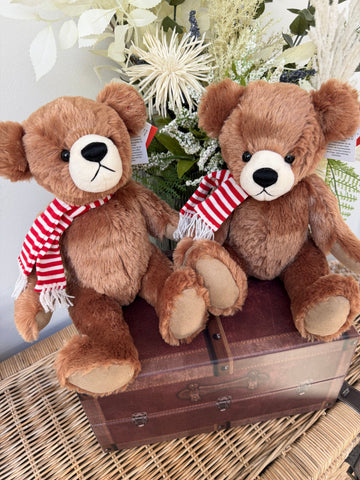 Teddy Felix 30cm Soft Plush 1 fold jointed Children's Teddy Bear - Brown