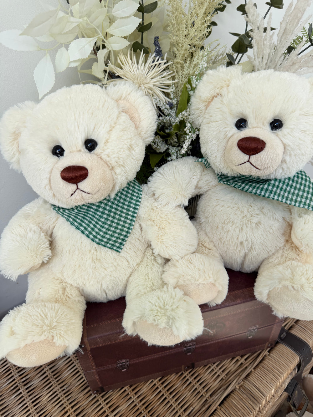 Teddy Enrico 30cm Soft Plush Children's Teddy Bear - Cream White