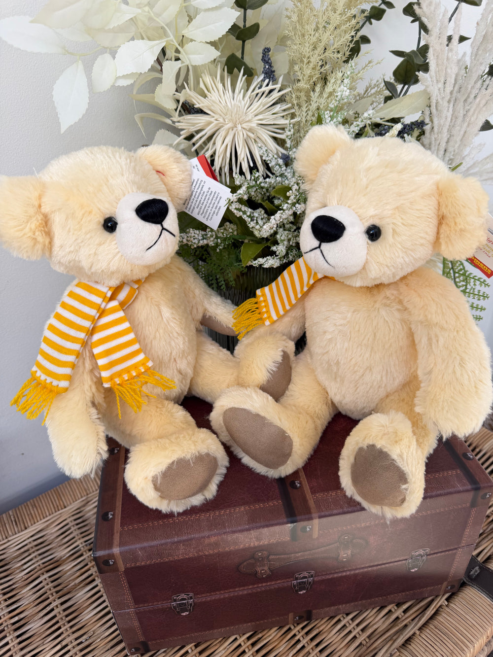 Teddy Felix 30cm Soft Plush 1 fold jointed Children's Teddy Bear - Cream