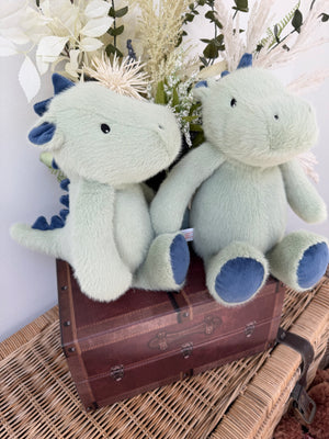 Clemens Magic Plushie Toy Mint Green Dragon