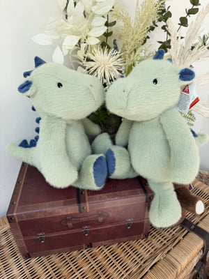 Clemens Magic Plushie Toy Mint Green Dragon