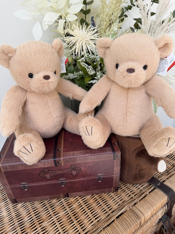 Clemens Magic Plushie Beige Sitting Teddy Bear