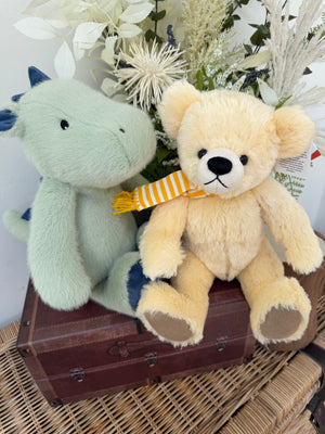 Teddy Felix 30cm Soft Plush 1 fold jointed Children's Teddy Bear - Cream