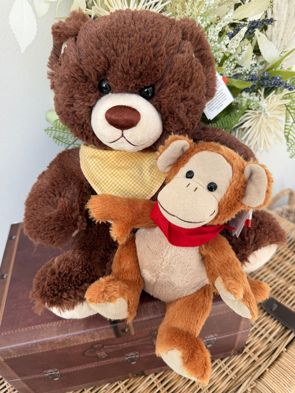 Teddy Enrico 30cm Soft Plush Children's Teddy Bear - Brown