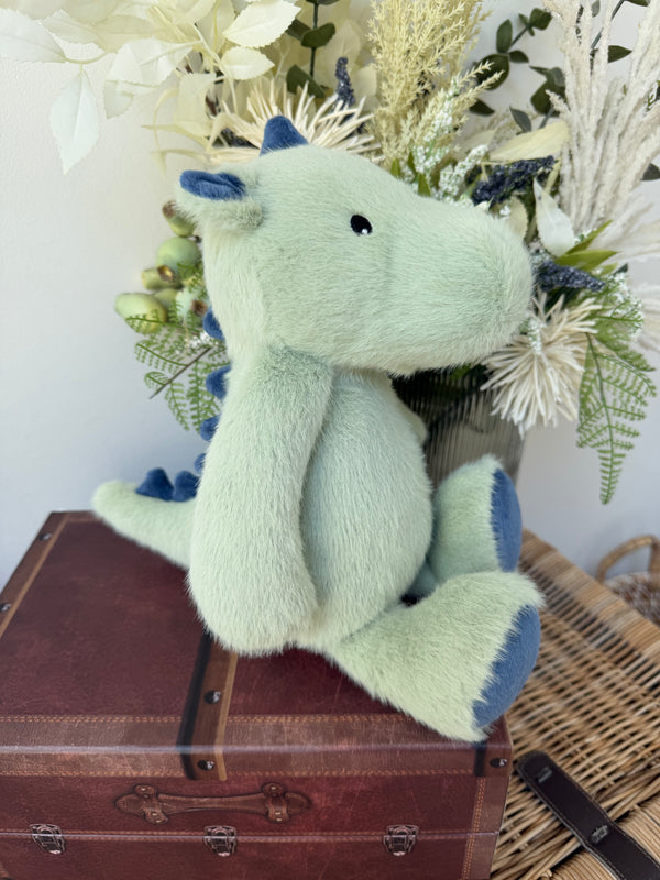 Clemens Magic Plushie Toy Mint Green Dragon