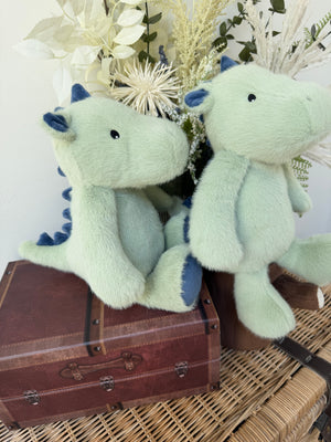 Clemens Magic Plushie Toy Mint Green Dragon
