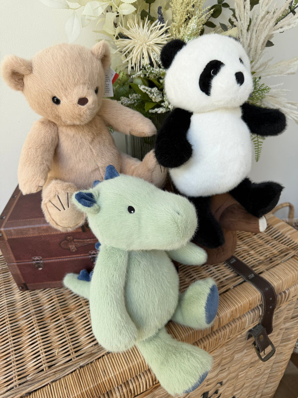 Clemens Magic Plushie Toy Mint Green Dragon