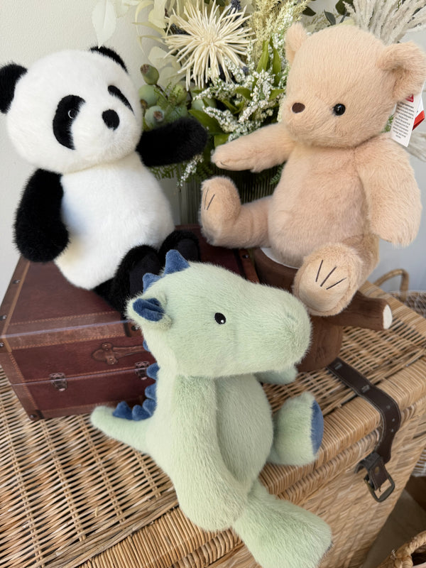Clemens Magic Plushie Beige Sitting Teddy Bear
