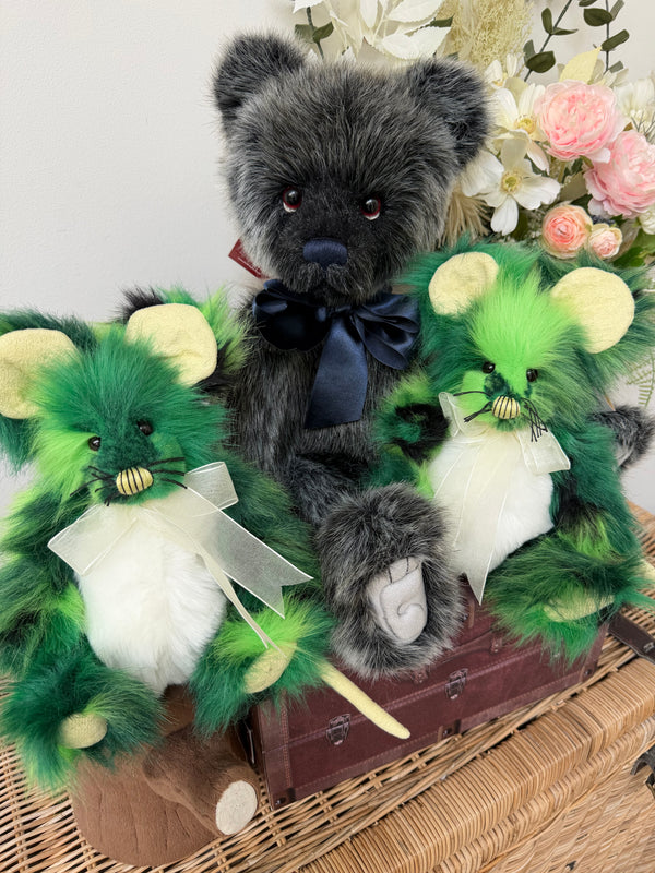Big Cheese Charlie Bears Plush Collection Mouse