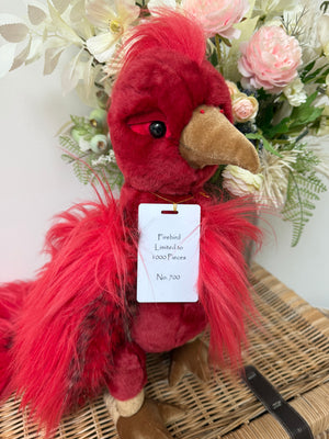 Charlie Bears Phoenix Firebird Plush Collection Limited Edition No 700