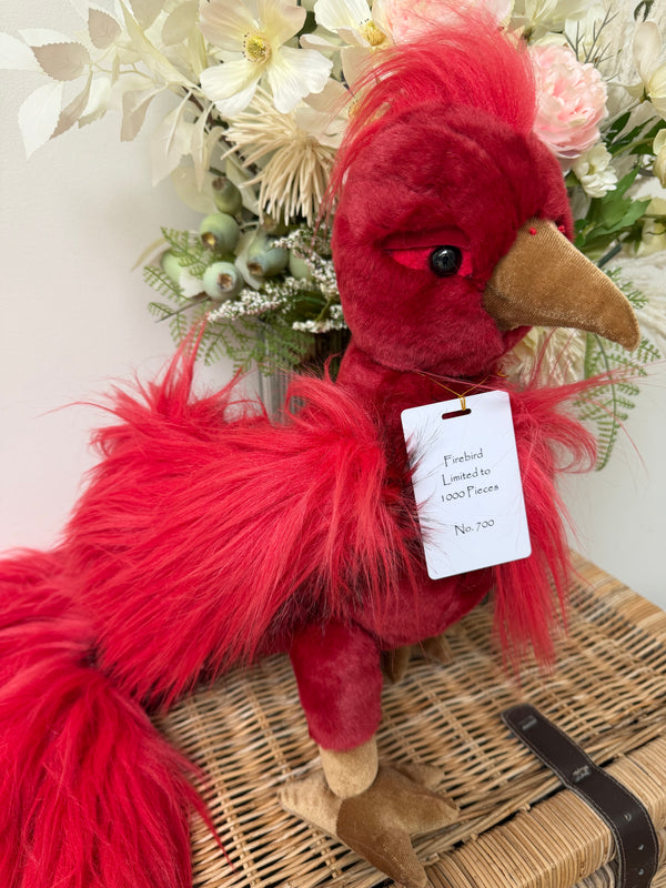Charlie Bears Phoenix Firebird Plush Collection Limited Edition No 700