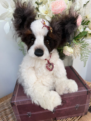 Trixibelle  Isabelle Collection Limited Edition Mohair Puppy Dog No 138