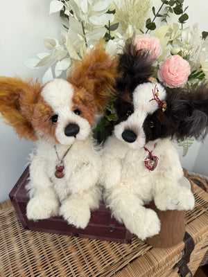 Trixibelle  Isabelle Collection Limited Edition Mohair Puppy Dog No 138