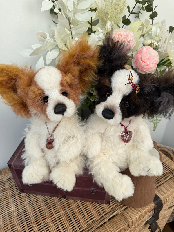 Trixibelle  Isabelle Collection Limited Edition Mohair Puppy Dog No 138