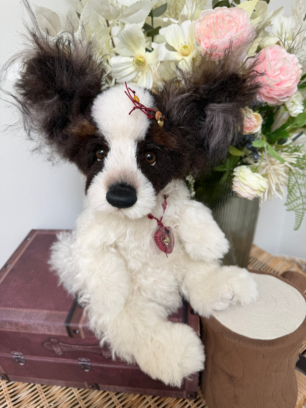 Trixibelle  Isabelle Collection Limited Edition Mohair Puppy Dog No 138