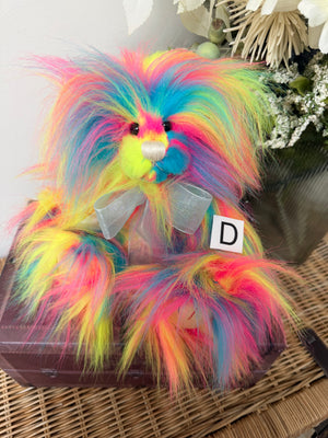Razzle Charlie Bears Plush Collection Multi coloured Teddy Bear