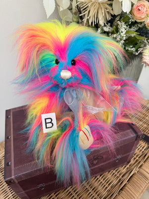 Razzle Charlie Bears Plush Collection Multi coloured Teddy Bear