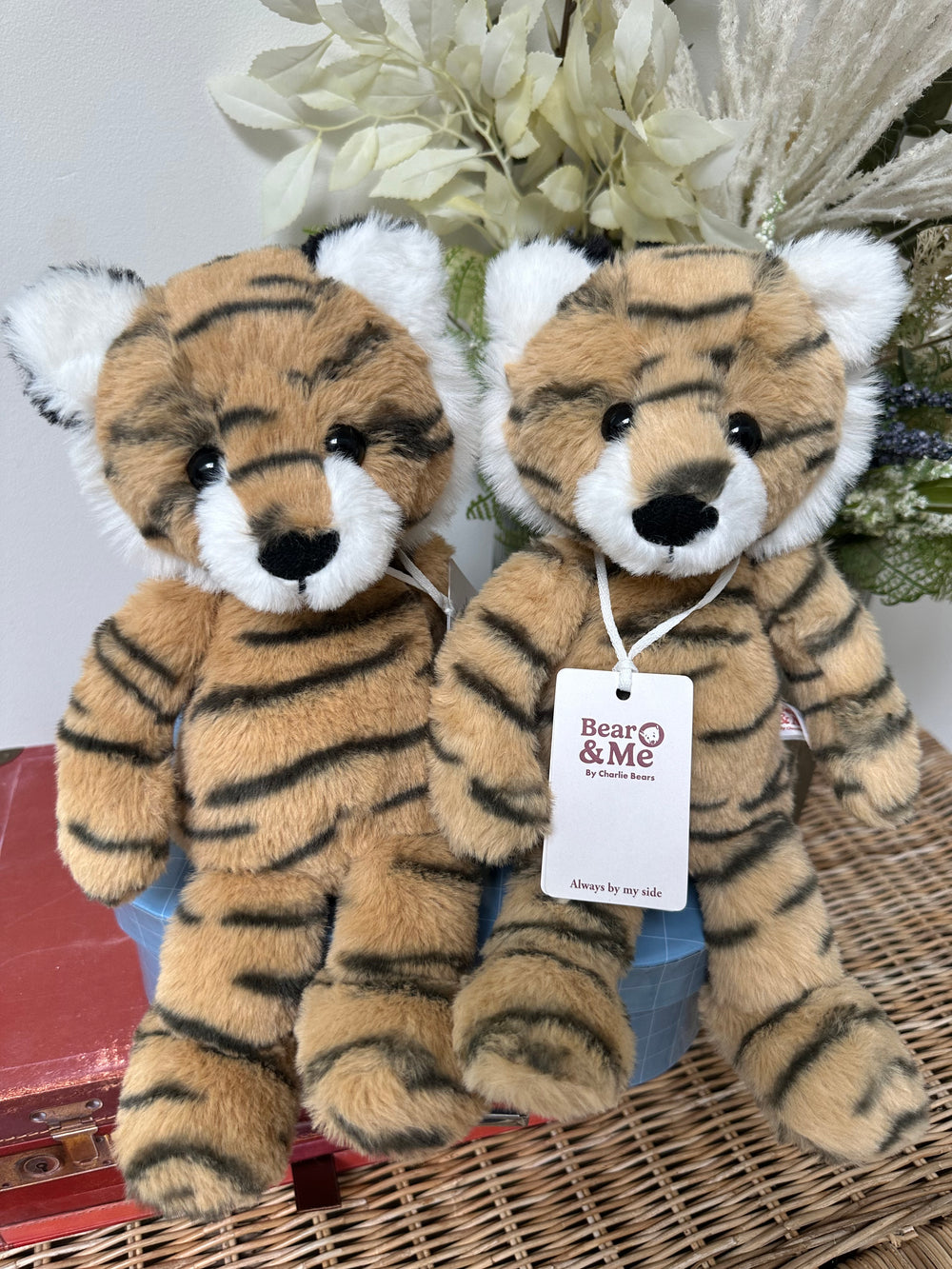 Terry Tiger Plush Charlie Bears Bear & Me Children's Toy Tiger