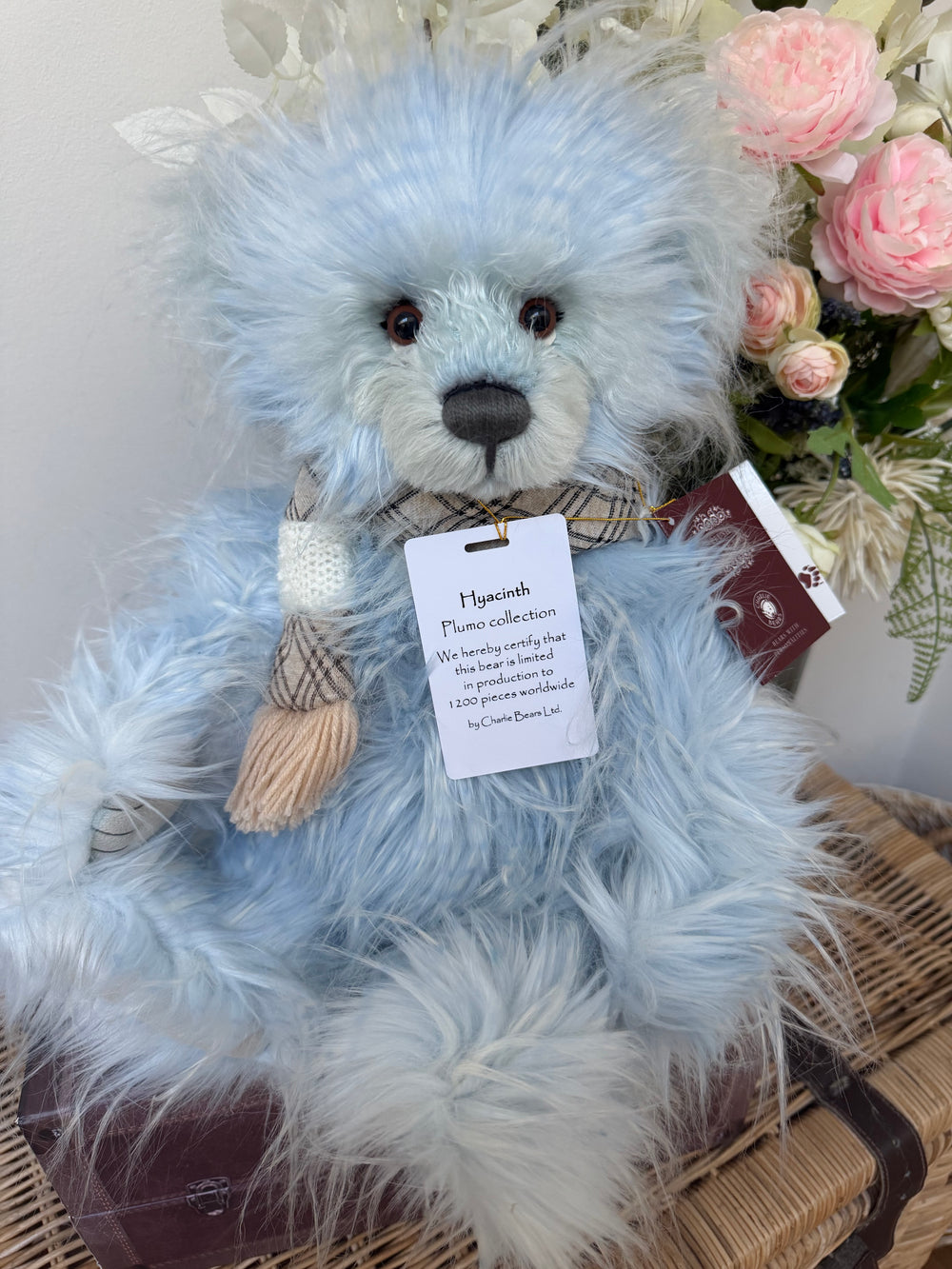 Hyacinth Charlie Bears 2026 Plumo Plush Collection Limited Edition Teddy Bear