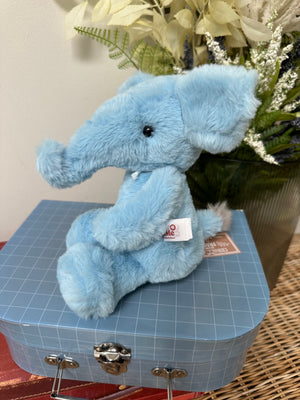 Effie Elephant Small Powder Blue Bear & Me Plush Animal