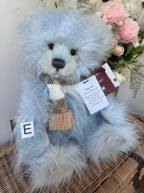 Hyacinth Charlie Bears 2026 Plumo Plush Collection Limited Edition Teddy Bear