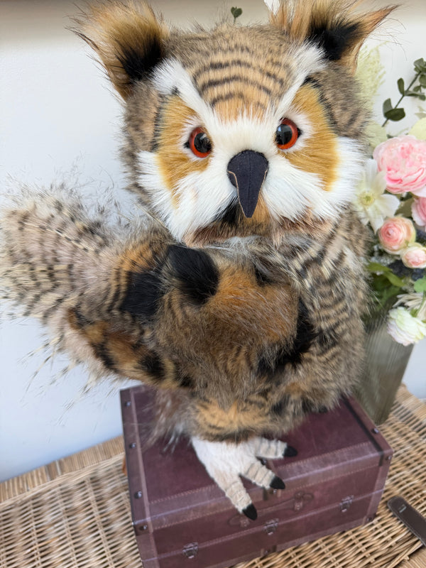Group Captain Morris Charlie Bears Plush Collection Owl Option A