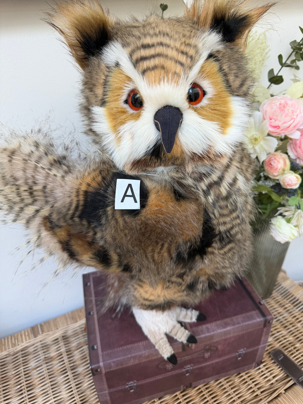 Group Captain Morris Charlie Bears Plush Collection Owl Option A