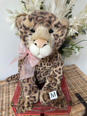 Saunter Charlie Bears Bearhouse Bear Plush Zanzibar Leopard