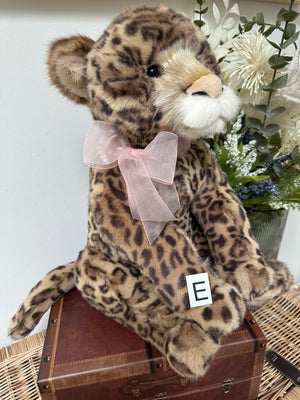 Saunter Charlie Bears Bearhouse Bear Plush Zanzibar Leopard