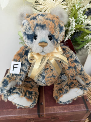 Ticker-Tape Charlie Bears Secrets Collection Plush Teddy Bear