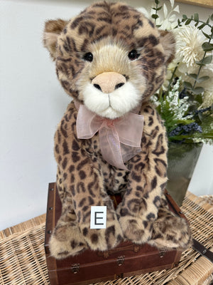 Saunter Charlie Bears Bearhouse Bear Plush Zanzibar Leopard