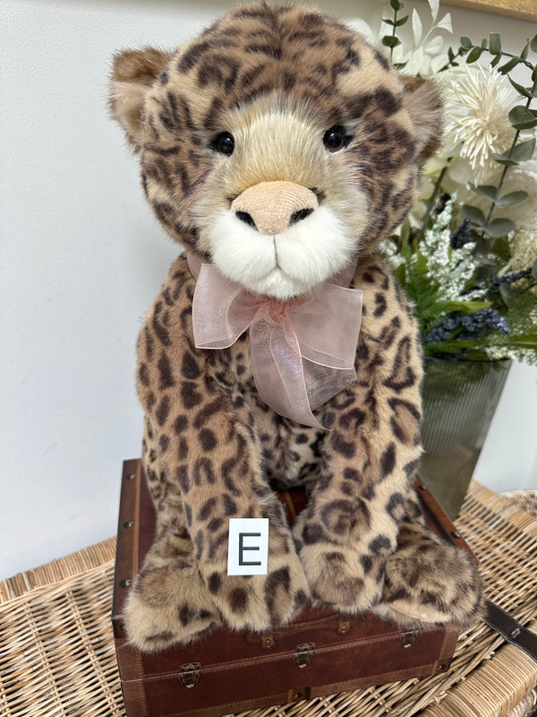 Saunter Charlie Bears Bearhouse Bear Plush Zanzibar Leopard