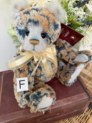 Ticker-Tape Charlie Bears Secrets Collection Plush Teddy Bear