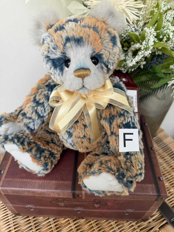 Ticker-Tape Charlie Bears Secrets Collection Plush Teddy Bear