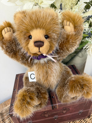 Pashmina Charlie Bears Secrets Collection Plush Collectable Teddy Bear
