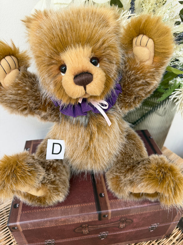 Pashmina Charlie Bears Secrets Collection Plush Collectable Teddy Bear