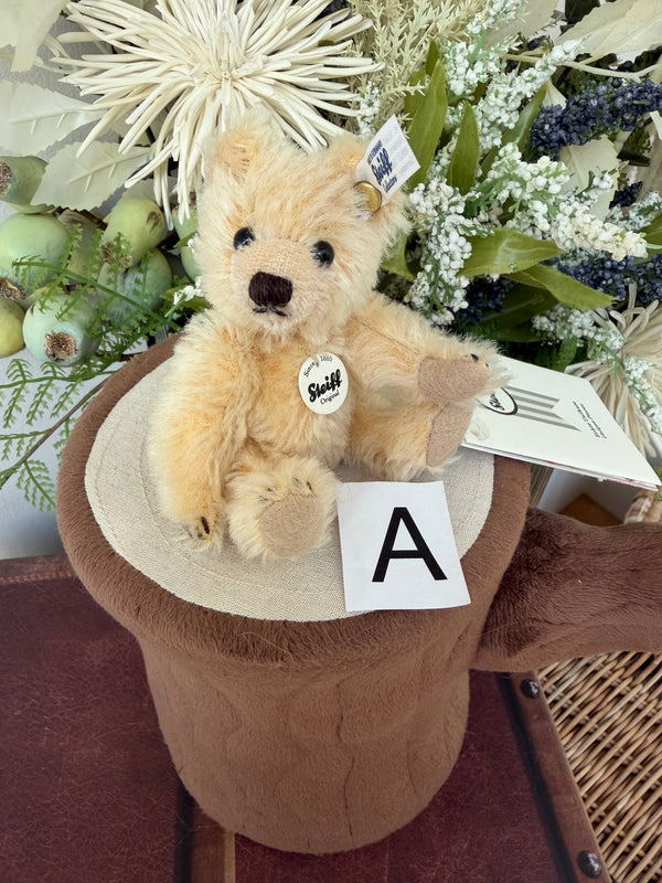 Blond Mini 10cm Teddy Bear Steiff Collectable Miniature Mohair Teddy Option A