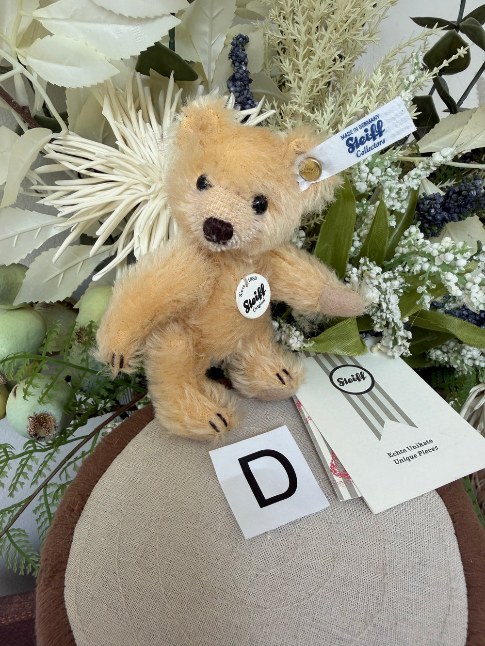 Blond Mini 10cm Teddy Bear Steiff Collectable Miniature Mohair Teddy Option D