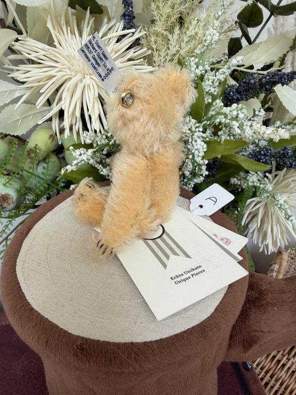 Blond Mini 10cm Teddy Bear Steiff Collectable Miniature Mohair Teddy Option D