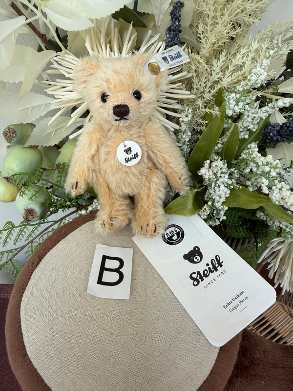 Blond Mini 10cm Teddy Bear Steiff Collectable Miniature Mohair Teddy Option B
