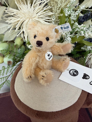 Blond Mini 10cm Teddy Bear Steiff Collectable Miniature Mohair Teddy Option B
