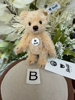 Blond Mini 10cm Teddy Bear Steiff Collectable Miniature Mohair Teddy Option B