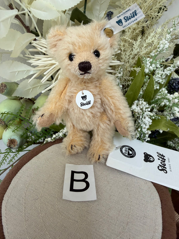 Blond Mini 10cm Teddy Bear Steiff Collectable Miniature Mohair Teddy Option B