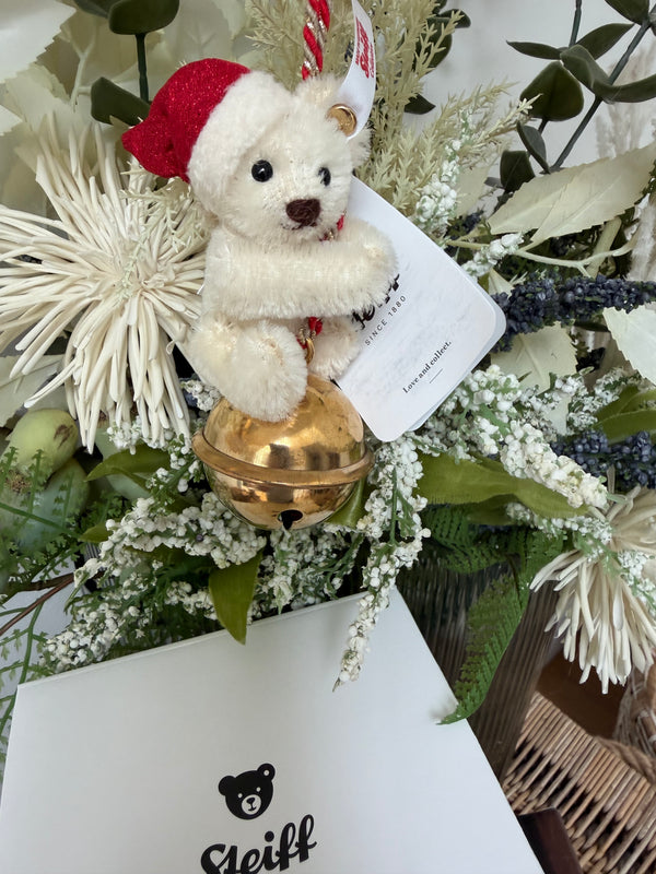 Christmas Steiff Miniature Teddy Bear Ornament No 856