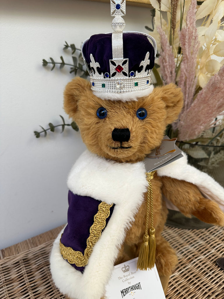 Plush King Bear with Crown  Find the Perfect Plush Toy