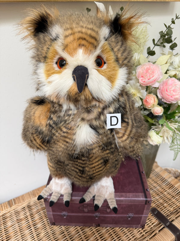 Group Captain Morris Charlie Bears Plush Collection Owl Option D